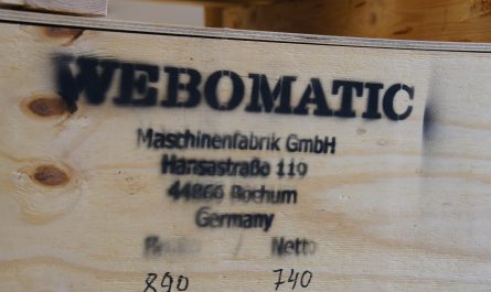 Von Bochum in die ganze Welt: Webomatic exportiert den weitaus größten Teil seiner Maschinen.